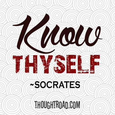 

KNOW THYSELF Paper Print(12 inch X 12 inch, Rolled)