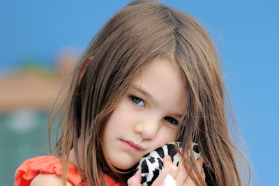 

Child's Love - Little Girl (2) Paper Print(12 inch X 18 inch, Stretched)