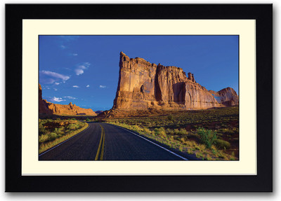 

Beautiful Road in Hills Fine Art Print(14 inch X 20 inch, Framed)