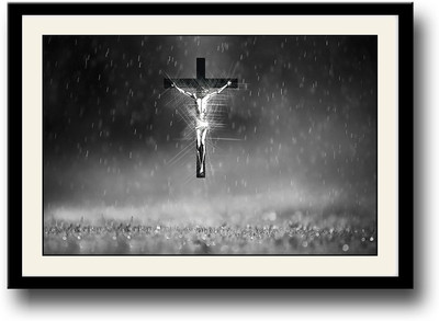 

Jesus on the Cross Fine Art Print(10 inch X 14 inch, Framed)