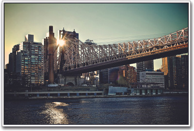 

Suspension Bridge View Paper Print(12 inch X 18 inch)