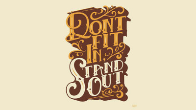Posterhouzz Stand Apart - Poster Paper Print(12 inch X 18 inch, Rolled)
