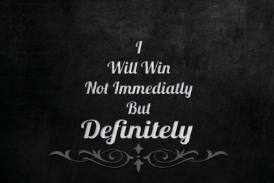 

QUOTE WIN 12X18 INCHES Fine Art Print(12 inch X 18 inch)
