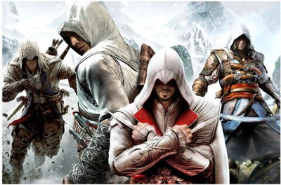 Assassin's Creed Poster Paper Print(18 inch X 12 inch, Rolled) available at flipkart for Rs.169