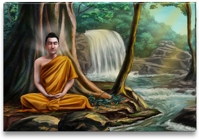 42% OFF on Buddha Meditation Canvas Art(12 inch X 18 inch, Framed) 42% OFF on Buddha Meditation Canvas Art(12 inch X 18 inch, Framed)