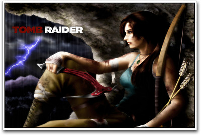 

Tomb Raider Lara Croft Paper Print(12 inch X 18 inch)