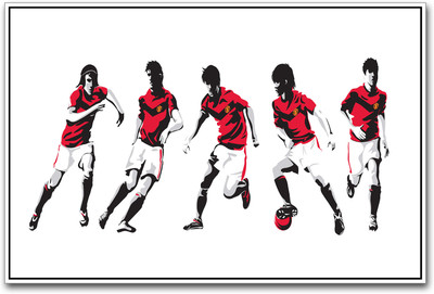 

MU football Players fabulous Paper Print(12 inch X 18 inch)