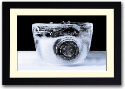 

Frozen Camera Fine Art Print(14 inch X 20 inch, Framed)