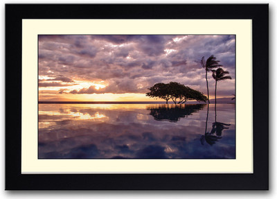 

Water Reflection Fine Art Print(14 inch X 20 inch, Framed)