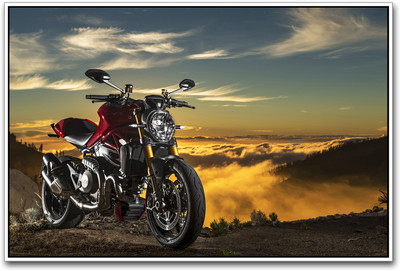 

Motorcycle On Mountains Photographic Paper(12 inch X 18 inch)