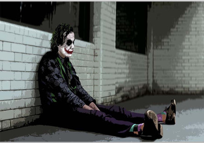 

Posterhouzz Sad Joker Paper Print(12 inch X 18 inch, Rolled)