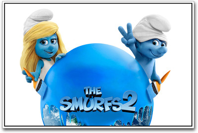 

The Smurfs 2 Paper Print(12 inch X 18 inch)