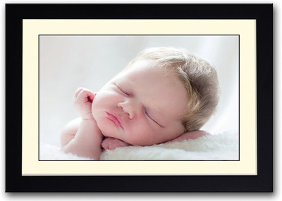 Cute Baby Face Aps1927 Fine Art Print(14 inch X 20 inch, Framed)
