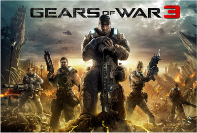 

Gears of War 3 Paper Print(13 inch X 19 inch, Rolled)