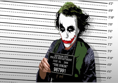 

Posterhouzz The Joker Paper Print(12 inch X 18 inch, Rolled)