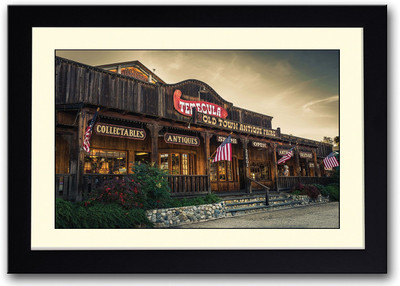 

Old Town Antique Store Fine Art Print(14 inch X 20 inch, Framed)