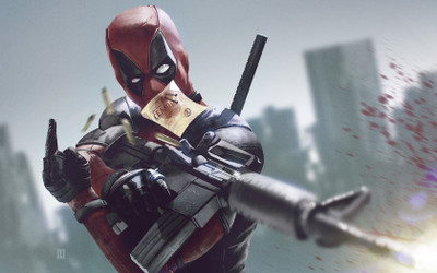 

Comics Deadpool Weapon Gun Blood Fine Art Paper Print Poster Photographic Paper(12 inch X 18 inch, Rolled)