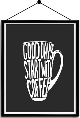 

Motivational quote framed posters Paper Print(16.5 inch X 13.7 inch, Framed)