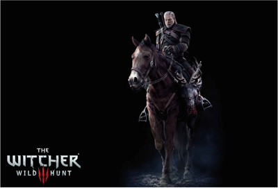 

The Witcher - Wild Hunt Paper Print(13 inch X 19 inch, Rolled)