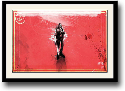 

Man with sword Fine Art Print(10 inch X 14 inch, Framed)