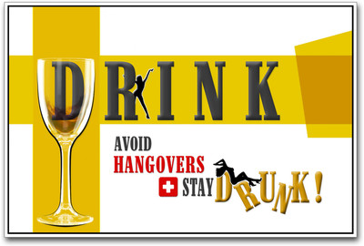 

Stay Drunk Paper Print(12 inch X 18 inch)