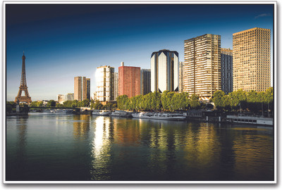 

Paris View Paper Print(12 inch X 18 inch)