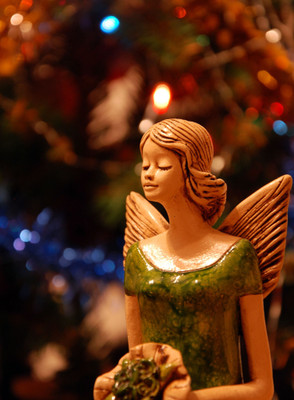 

Tallenge - Christmas Art - Beautiful Angel - Medium Size Unframed Rolled Digital Art Print On Photographic Paper(18 inch X 13 inch, Rolled)