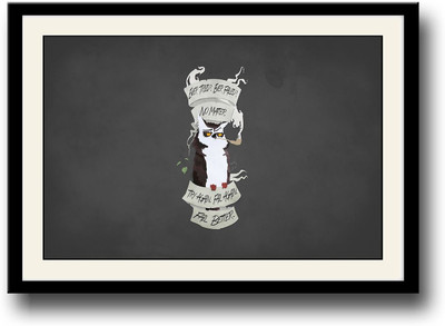 

Fail Better inspirational Fine Art Print(10 inch X 14 inch, Framed)