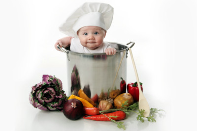 

Child's Love - Cute Baby Chef (2) Paper Print(12 inch X 18 inch, Streched)
