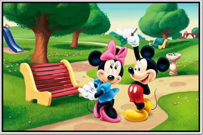 

Athah Fine Quality Poster Mickey Mouse And Friends Paper Print Paper Print(12 inch X 18 inch, Rolled)