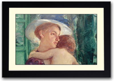 

Artistic baby with mother Fine Art Print(14 inch X 20 inch, Framed)