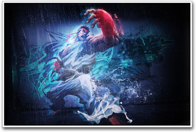 

Street Fighter Tekken Ryu Paper Print(12 inch X 18 inch)