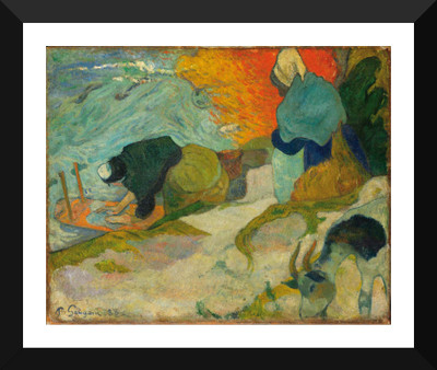 

Tallenge Modern Masters Collection - Washerwomen in Arles by Paul Gauguin - Premium Quality A3 Size Framed Poster Paper Print(17 inch X 12 inch, Framed)