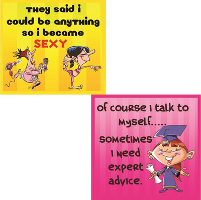 

Sexy Advice Paper Print(4 inch X 4 inch, Framed)