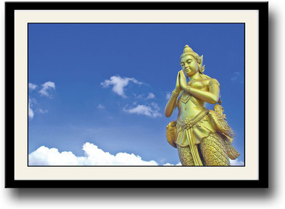 

God statue Fine Art Print(10 inch X 14 inch, Framed)