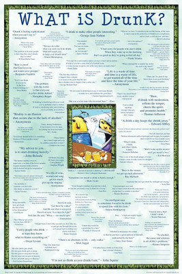 

Posterhouzz What Is Drunk Poster Fine Art Print(18 inch X 12 inch, Rolled)
