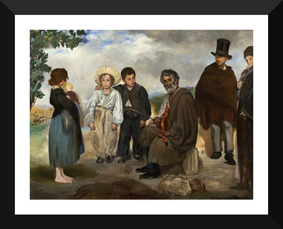 

Tallenge Old Masters Collection - The Old Musician by Édouard Manet - Premium Quality A3 Size Framed Poster Paper Print(17 inch X 12 inch, Framed)