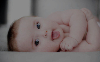 

Posterhouzz Cute Baby Showing Tounge Photographic Paper(12 inch X 18 inch, Rolled)