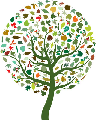 abstract-tree HD print poster Fine Art Print(15 inch X 12 inch, Rolled)