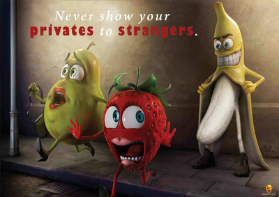 

Bheja Fry Poster Never Show Your Privates (29.7 cm x 42 cm) Paper Print(11.69 inch X 16.53 inch, Rolled)