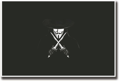 

Vendetta with Knifes Fine Art Print(12 inch X 18 inch, Rolled)