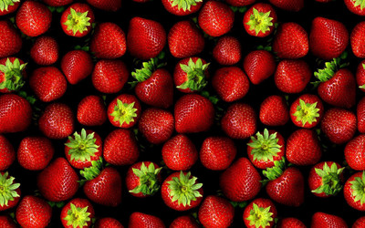 

Tallenge Art For Kitchen - Red Blossom Strawberries - A3 Size Rolled Poster Paper Print(16.5 inch X 11.7 inch, Rolled)