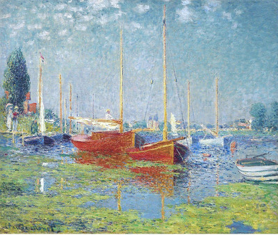 

Old Masters Collection - Argenteuil By Claude Monet - Ready To Frame Framed Digital Art Print On Photographic Paper(24 inch X 18 inch, Rolled)