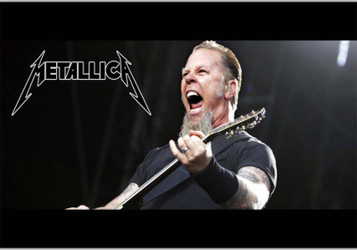 

Posterhouzz Metallica Paper Print(12 inch X 18 inch, Rolled)