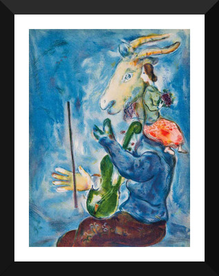 

Tallenge Modern Masters Collection - Printemps By Marc Chagall - Premium Quality A3 Size Framed Poster Paper Print(17 inch X 12 inch, Framed)
