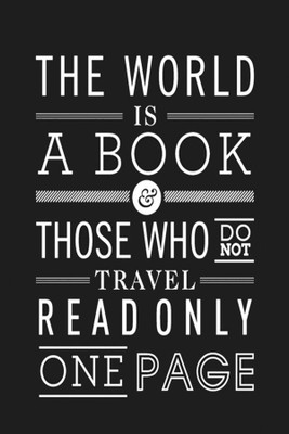 

TMS The World is a Book Paper Print(18 inch X 12 inch, Rolled)