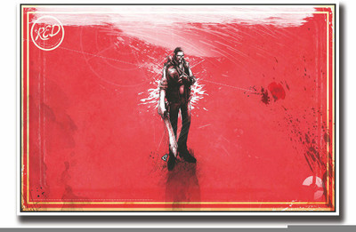 Posterhouzz Man with sword Fine Art Print(12 inch X 18 inch, Rolled)