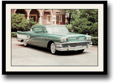 

Vintage Car Buick Fine Art Print(10 inch X 14 inch, Framed)