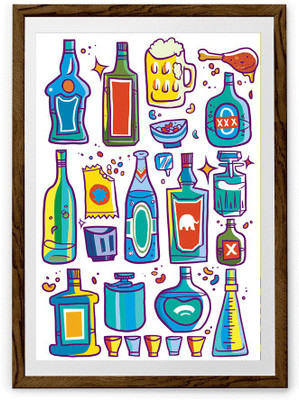 

Daaru Fine Art Print(36 inch X 24 inch, Framed)