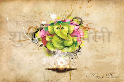 

Posterhouzz Ganesha Poster Fine Art Print(12 inch X 18 inch, Rolled)